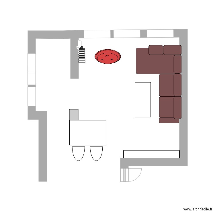 plan 3. Plan de 0 pièce et 0 m2