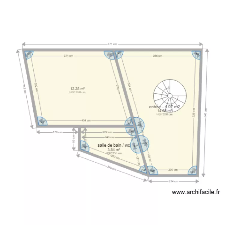 rdc villa. Plan de rdc villa. Plan de
