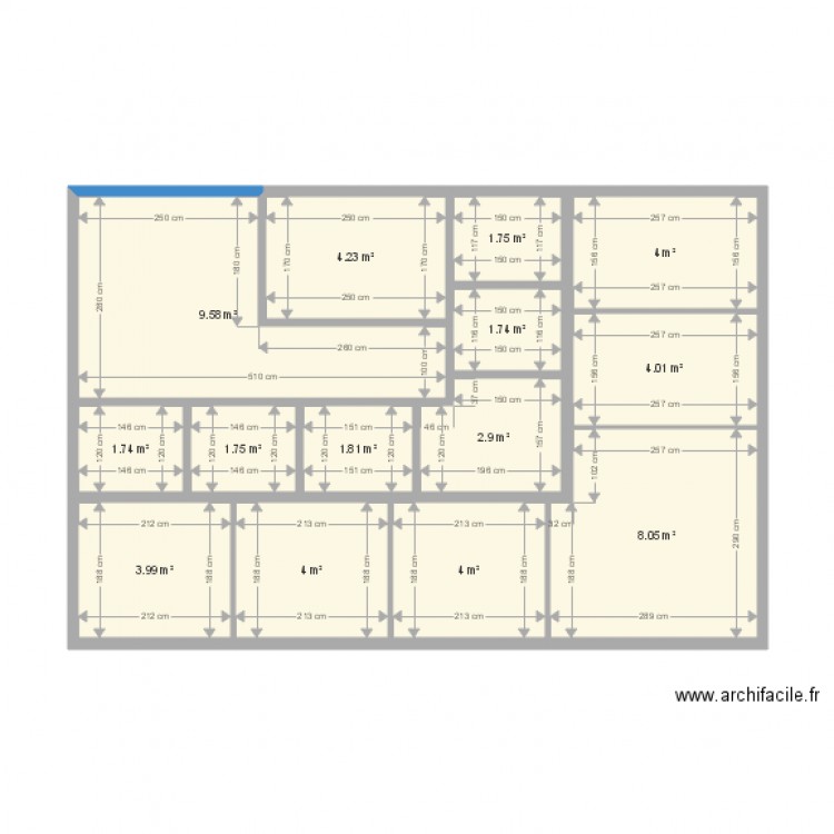 CHENILS. Plan de 0 pièce et 0 m2