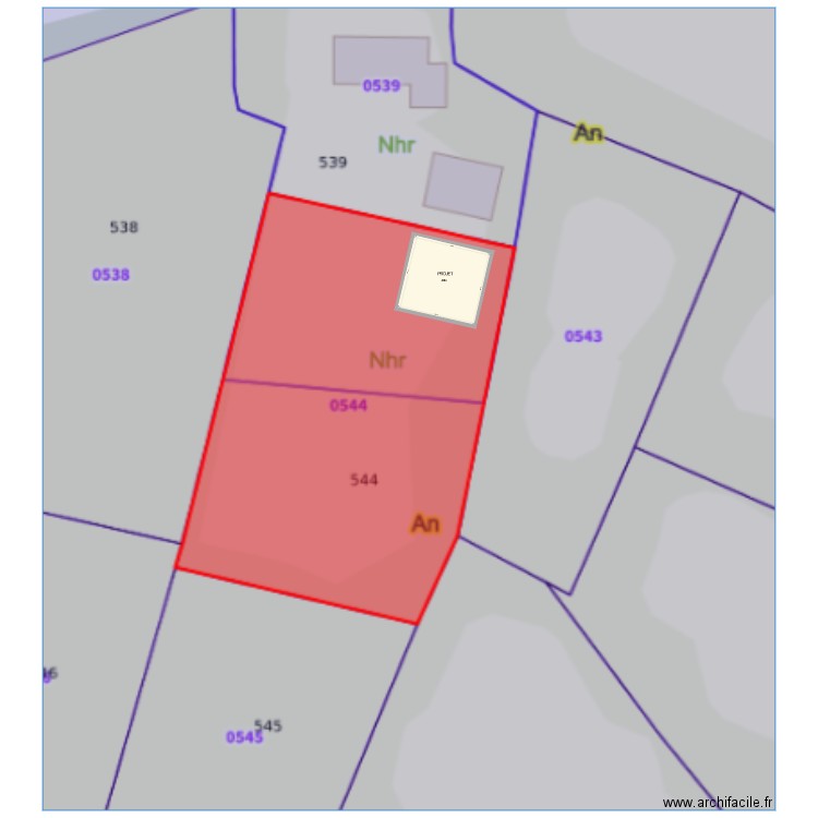 extension2. Plan de 0 pièce et 0 m2