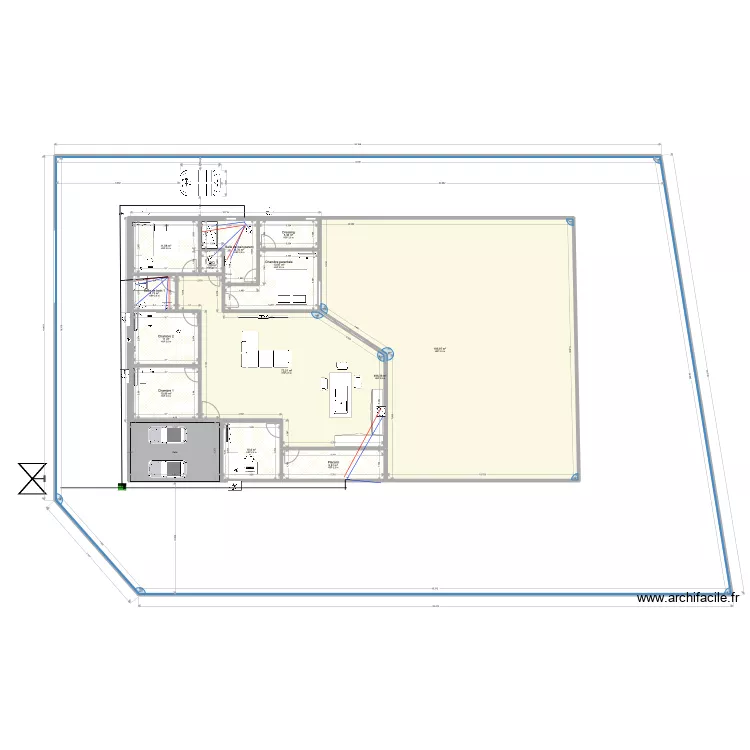 maison mathurin 3. Plan de 