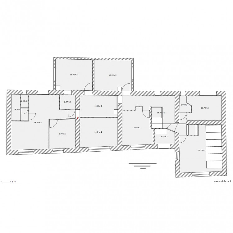 Chamberthaud 1er Etage Projet. Plan de 0 pièce et 0 m2