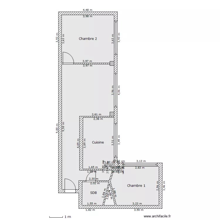 Appt Résid. L'Etoile Nancy. Plan de Appt Résid. L'Etoile Nancy. Plan de