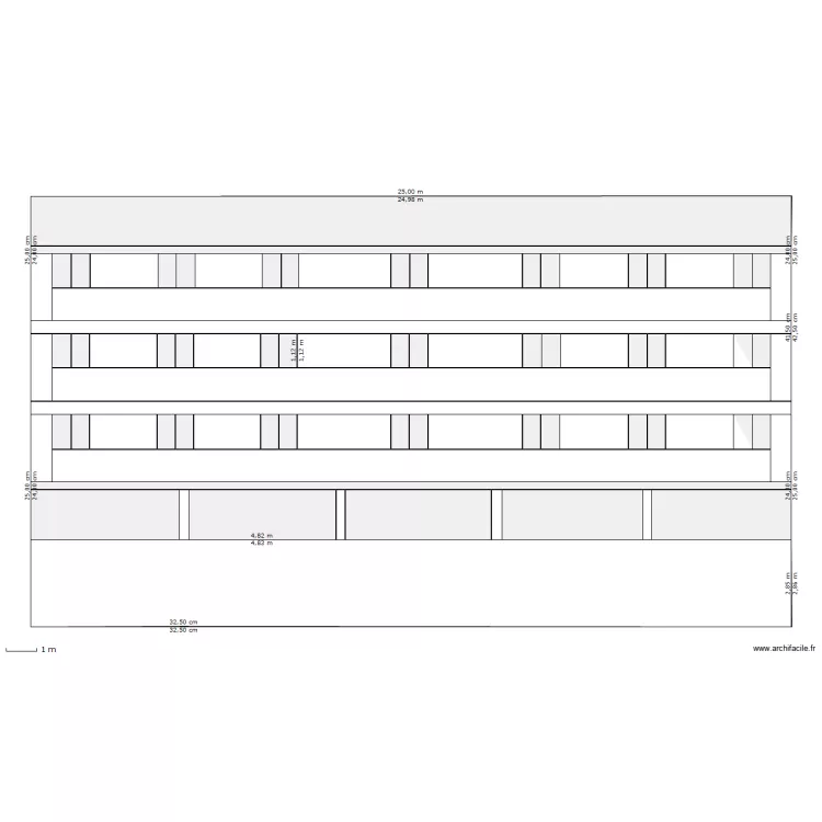 EOLE FACADE ARRIERE 2. Plan de EOLE FACADE ARRIERE 2. Plan de