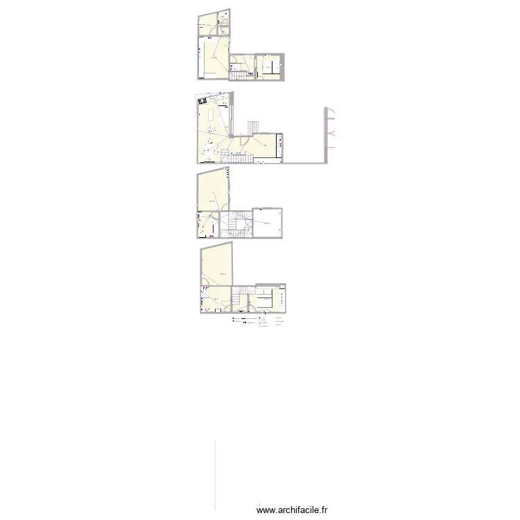 DIANOUX exterieur. Plan de 