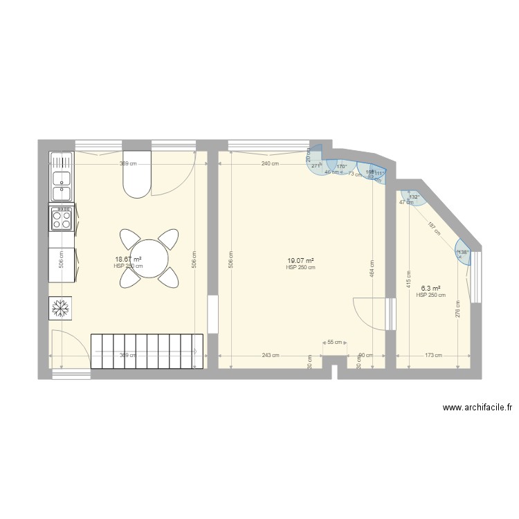 20190315 SOLTERRE 1 PLACE BOURG Plan Cuisine v1. Plan de 0 pièce et 0 m2