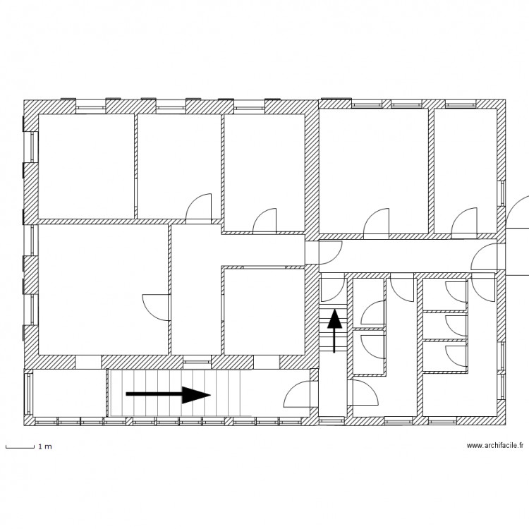 Tec 1er étage modifié. Plan de 0 pièce et 0 m2