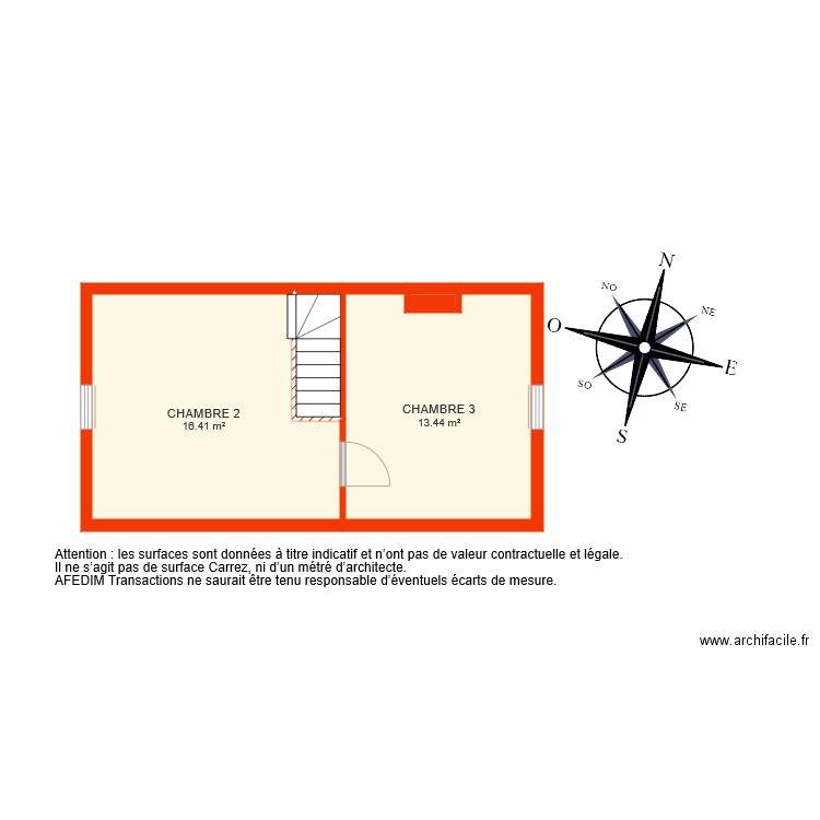 BI 6585 ETAGE 2 R . Plan de 0 pièce et 0 m2