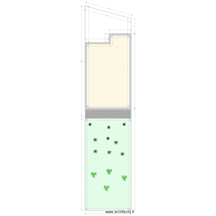 PLAN MASSE MAISON CHARTRES. Plan de 0 pièce et 0 m2