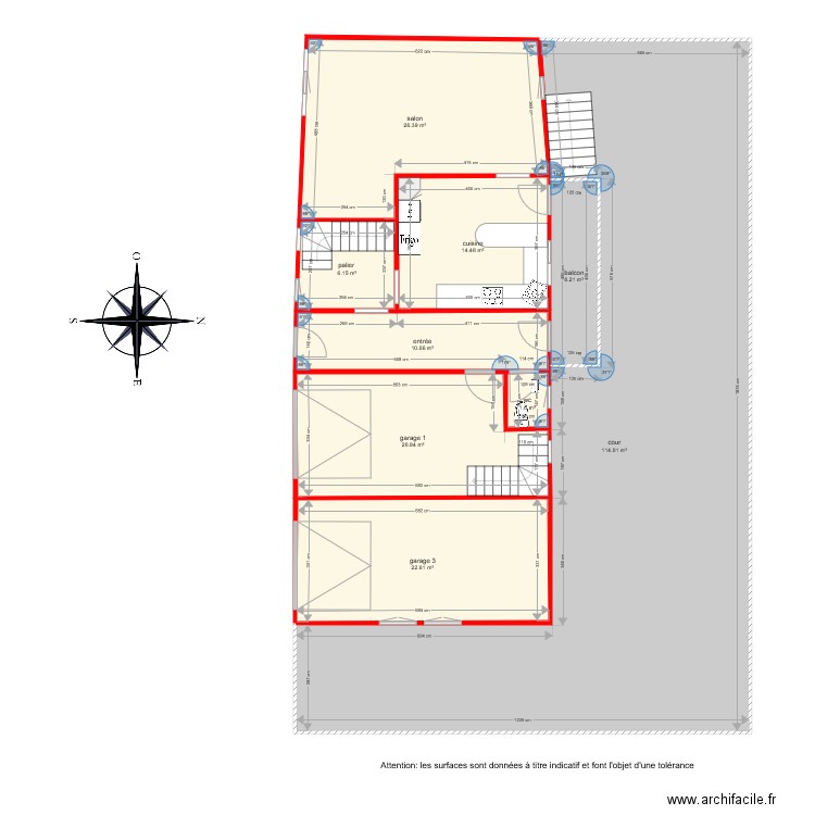 BI 2874. Plan de 0 pièce et 0 m2