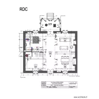 Plan plomberie Chambre et SDB RDC