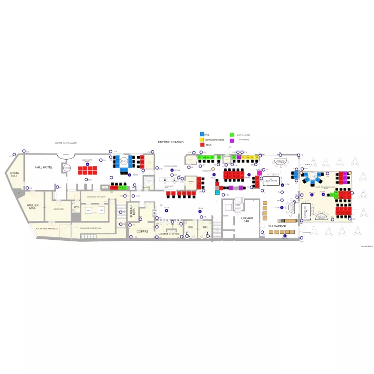 RDC Saison 2018. Plan de 