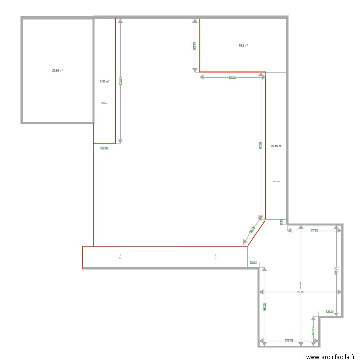 COURS INTER. Plan de 0 pièce et 0 m2