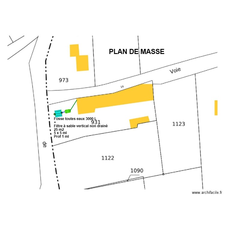Elbeck. Plan de 0 pièce et 0 m2