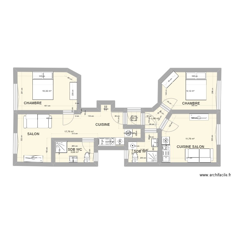 29 cavaignac V2. Plan de 0 pièce et 0 m2