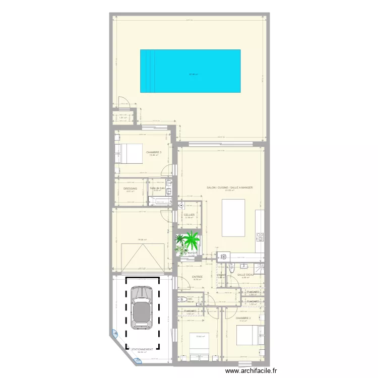 exterieur ennedis. Plan de 