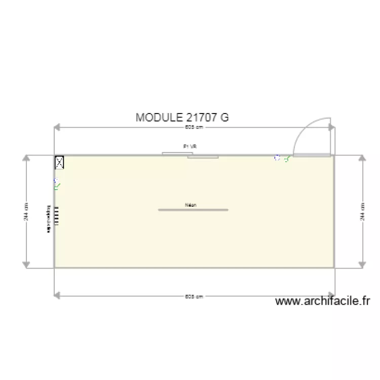 Module 21707G. Plan de 
