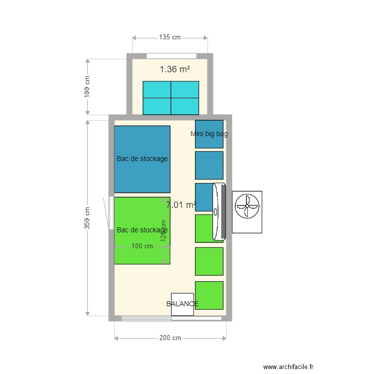 croquis trisval 1. Plan de 0 pièce et 0 m2
