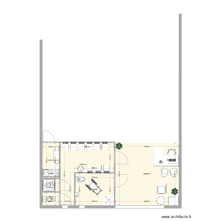 plan finit. Plan de 0 pièce et 0 m2