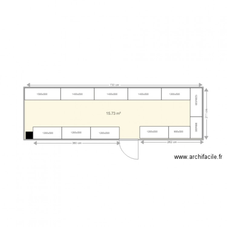 Manutan. Plan de 0 pièce et 0 m2