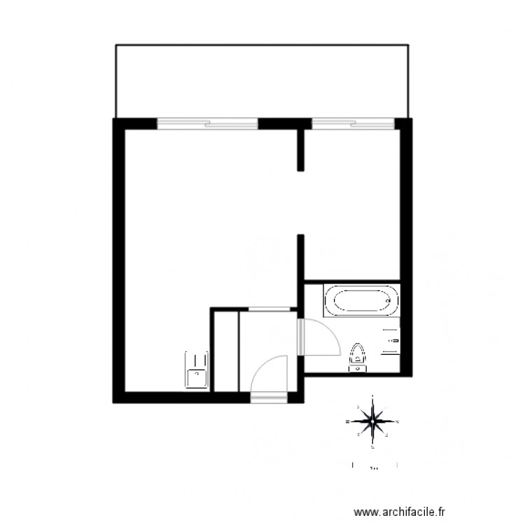 RésidenceLes Falaises Anglet. Plan de 0 pièce et 0 m2