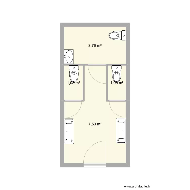 Projet &eacute;cole Bray Sur Seine. Plan de 