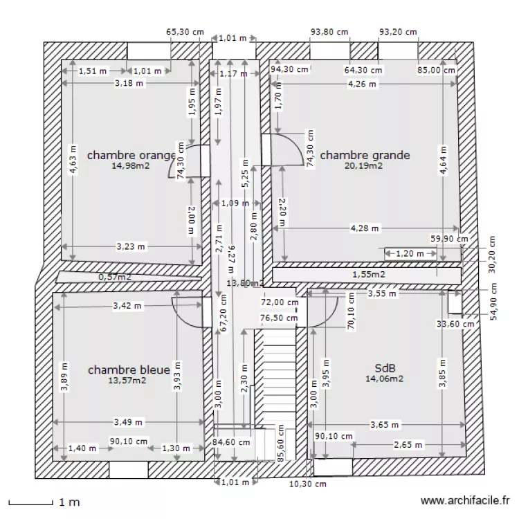 Plan_1etage_Hombourg_G. Plan de Plan_1etage_Hombourg_G. Plan de