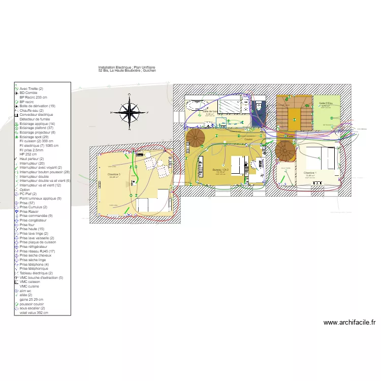 La Haute Bou&euml;xi&egrave;re Elec. Plan de 