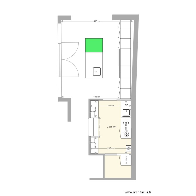 Ars cuisine cuisine Design. Plan de 0 pièce et 0 m2