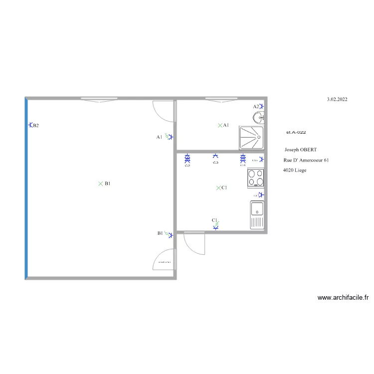 amercooer A022. Plan de amercooer A022. Plan de