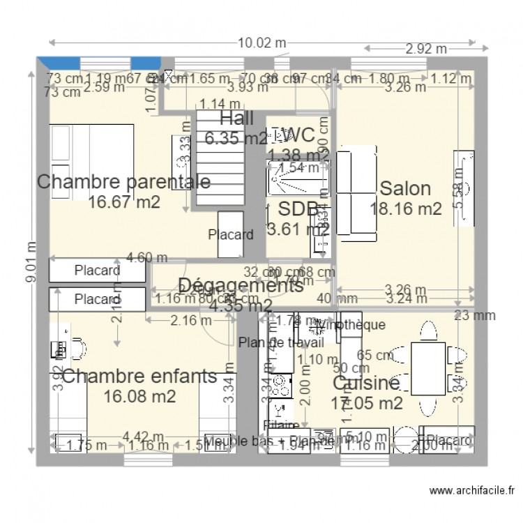 Appartement JOUBERT V2. Plan de 0 pièce et 0 m2
