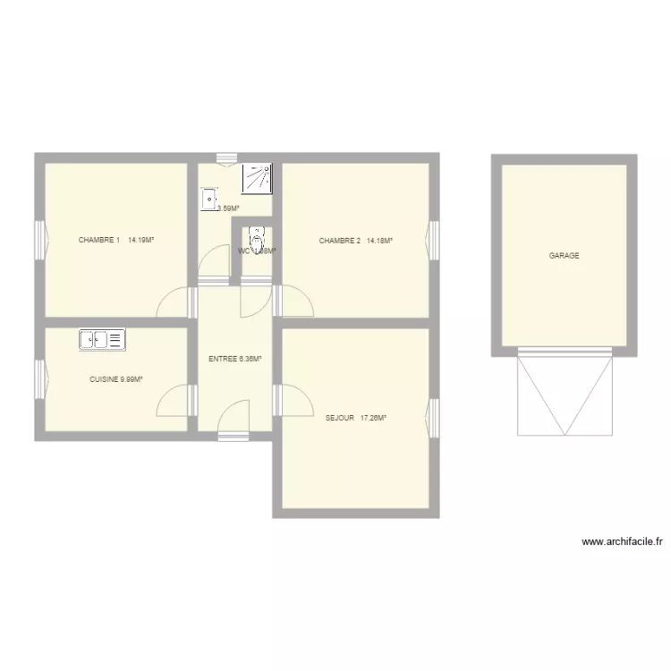 bonneau. Plan de bonneau. Plan de