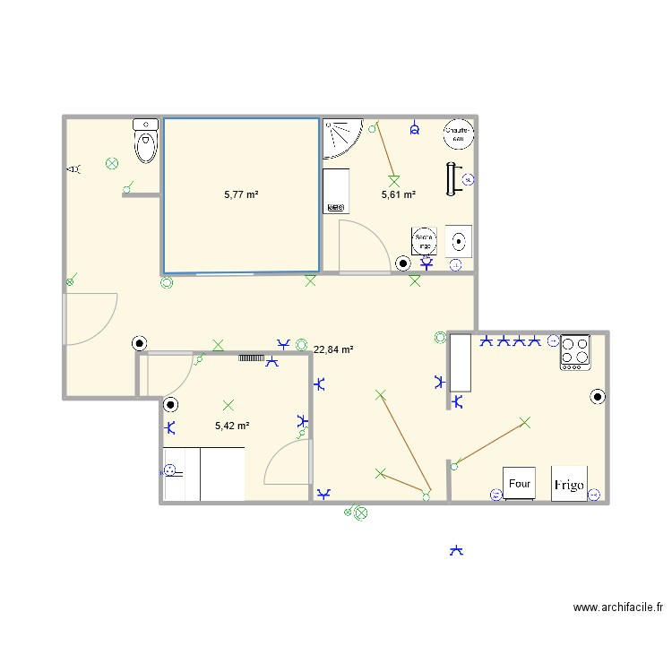 loft. Plan de 0 pièce et 0 m2