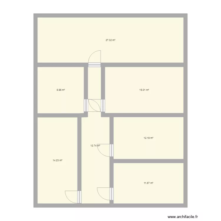 haut ancien. Plan de 