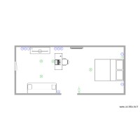 Chambre comble 2 ieme étage