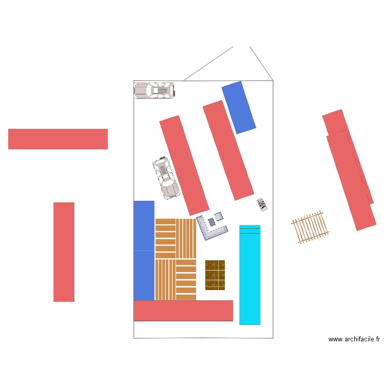 plan terrain 1 . Plan de 0 pièce et 0 m2