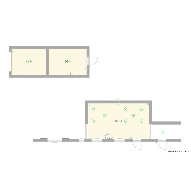 RAVENEL veranda  cabane. Plan de 0 pièce et 0 m2