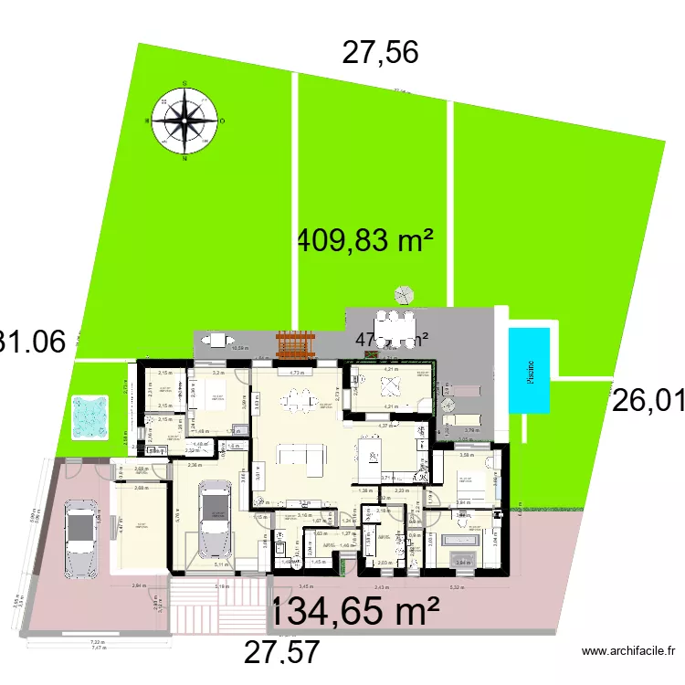 POIROUXv9. Plan de 14 et 173 m² POIROUXv9. Plan de 14 et 173 m²