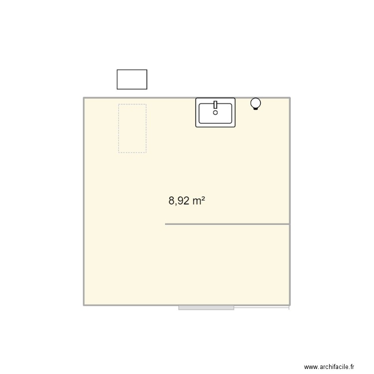 sdb. Plan de 0 pièce et 0 m2
