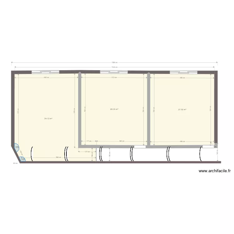 RCM terrasses projet 1 base existant. Plan de RCM terrasses projet 1 base existant. Plan de