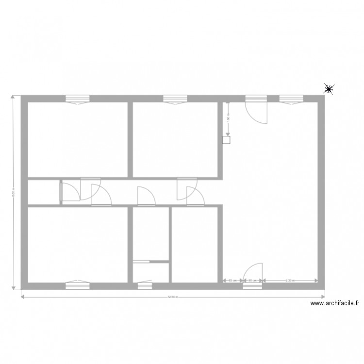 Plan de masse cheminée Revel 2016. Plan de 0 pièce et 0 m2
