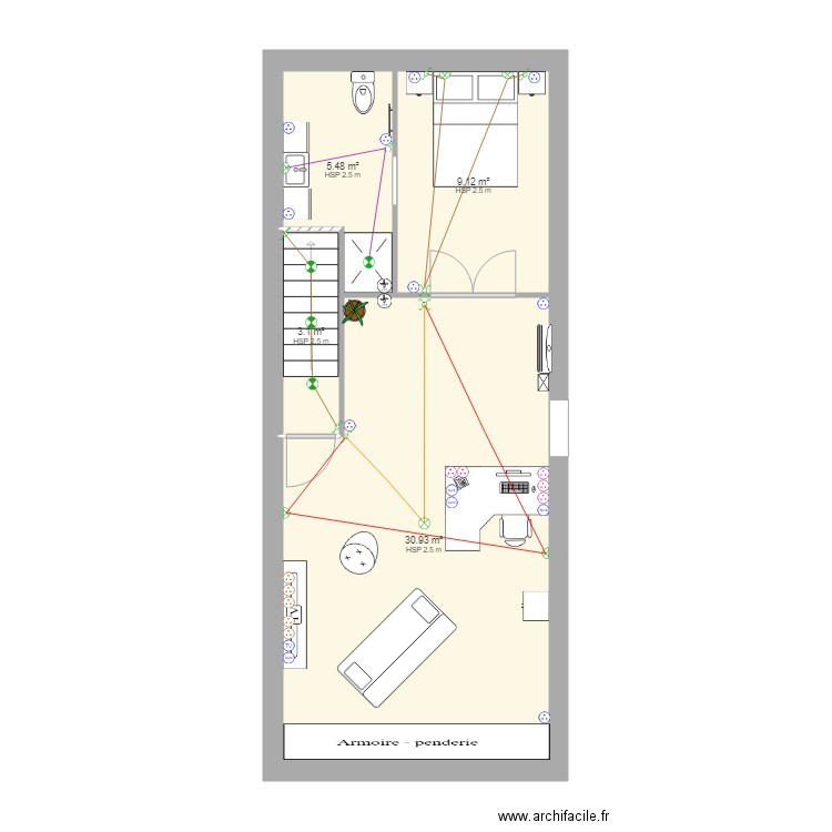 PLAN GARRAGE MIKA 5 ELEC. Plan de 0 pièce et 0 m2