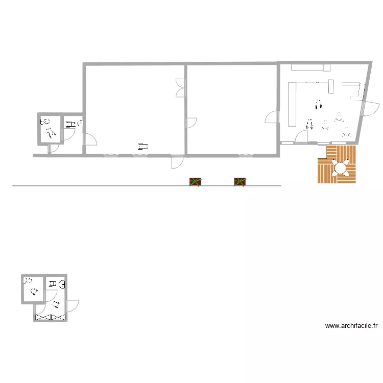 GONNEVILLE SUR HONFLEUR . Plan de 