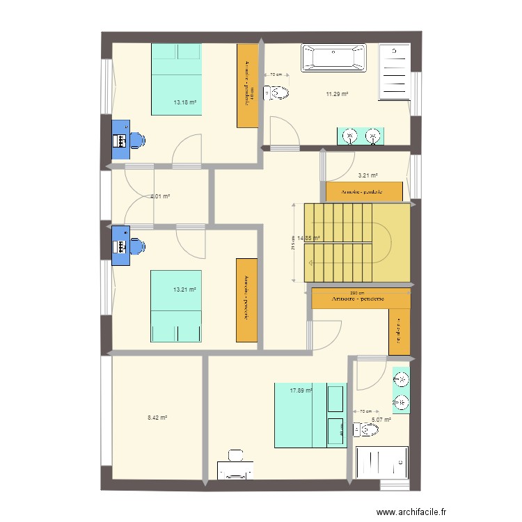 Maison 3. Plan de 0 pièce et 0 m2