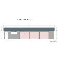 PLAN DE FACADE AVANT