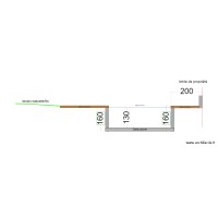 plan de coupe A-A
