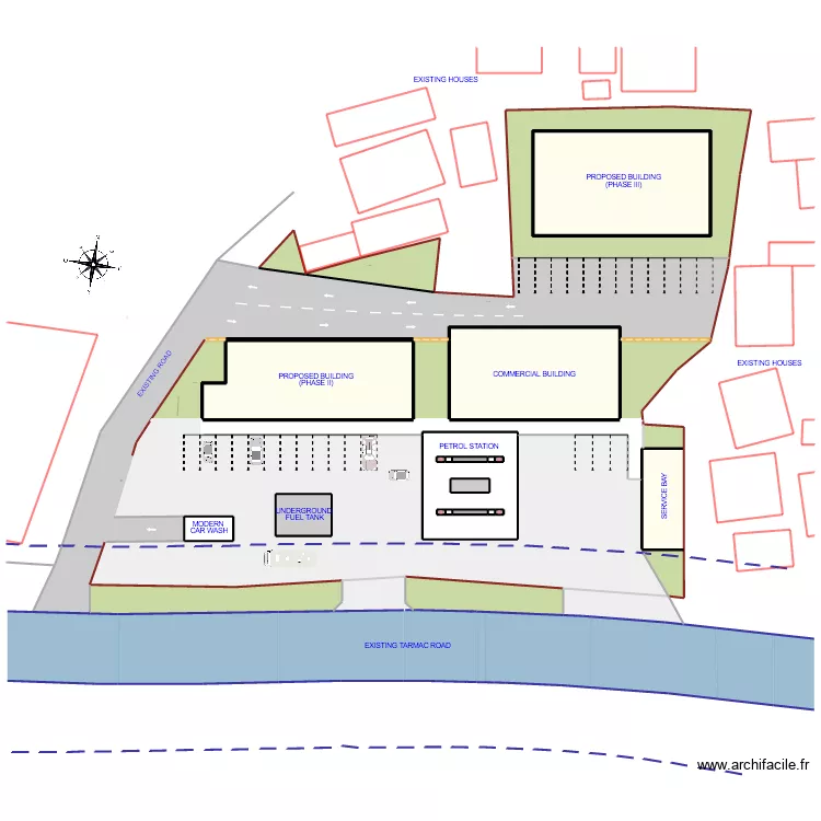 SITE PLAN 4. Plan de 