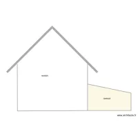 MAISON AVEC GARAGE Cote Jardin