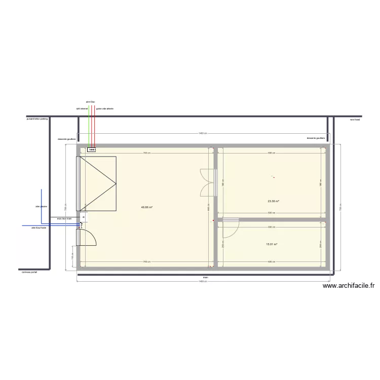 garage 14x7 ok. Plan de garage 14x7 ok. Plan de