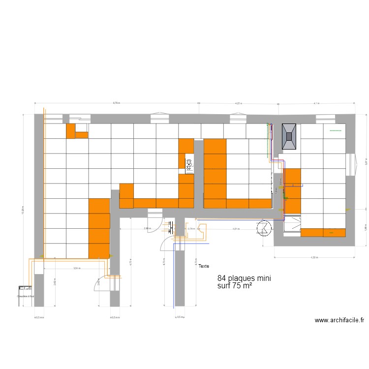 plaques iso 84. Plan de 0 pièce et 0 m2